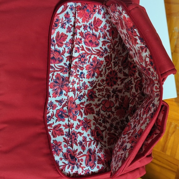 Vera Bradley Red Tote - Picture 3 of 5